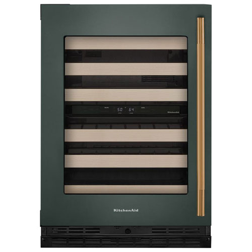 KitchenAid Undercounter 46-Bottle Freestanding Wine Cellar - Juniper