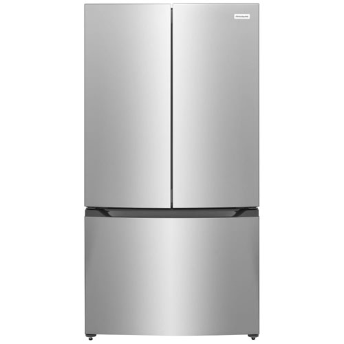 Frigidaire 35" 19.9 Cu. Ft. French Door Refrigerator with Water Dispenser - Stainless Steel