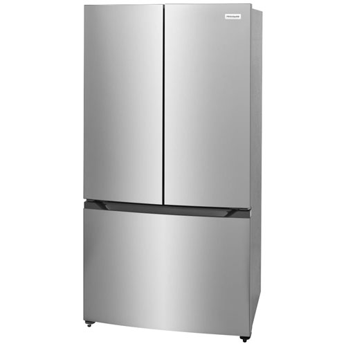 Frigidaire 35" 19.9 Cu. Ft. French Door Refrigerator with Water Dispenser - Stainless Steel