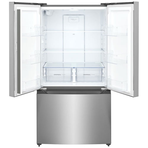 Frigidaire 35" 19.9 Cu. Ft. French Door Refrigerator with Water Dispenser - Stainless Steel
