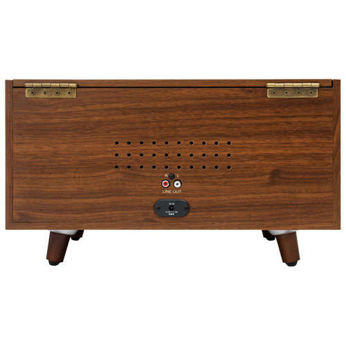 Victrola Century 6-in-1 Belt Drive Turntable & Music Center - Walnut