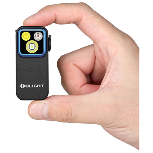 Lampe de poche à pince Pro d'Olight - 500 lumens - Noir