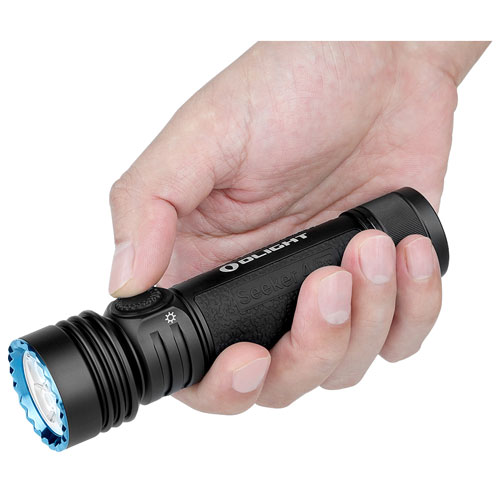 Lampe de poche Seeker 4 Pro d'Olight - 4600 lumens - Noir