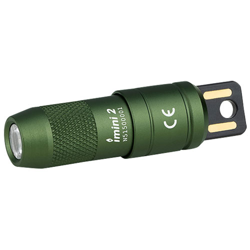 Lampe de poche imini 2 d'Olight - 50 lumens - Vert