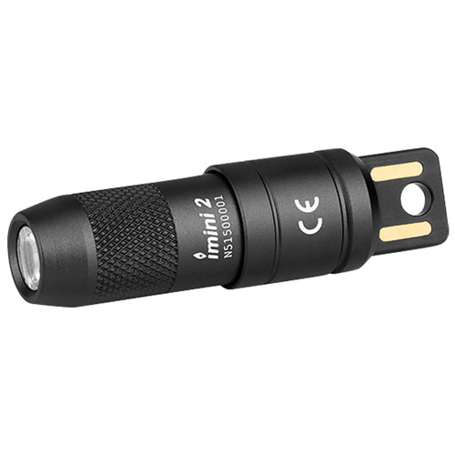 Lampe de poche imini 2 d'Olight - 50 lumens - Noir
