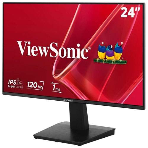 Moniteur ACL IPS HD intégrale 120 Hz GàG 4 ms de 24 po de ViewSonic (VA2448-MH)