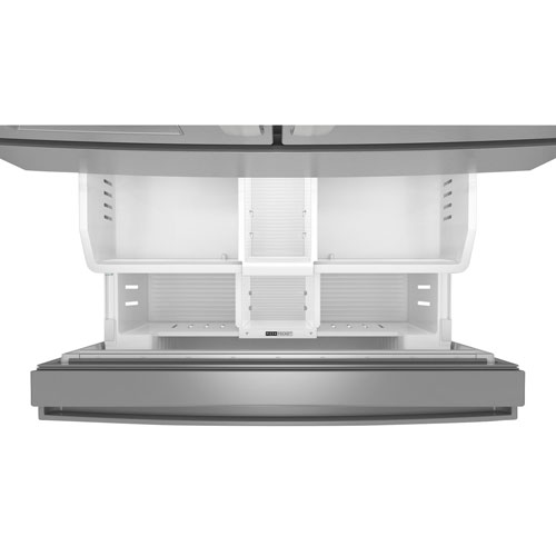 Réfrigérateur à deux portes 28,9 pi³ et 36 po avec distributeur d'eau et de glaçons de Whirlpool - Inox résistant aux traces de doigts