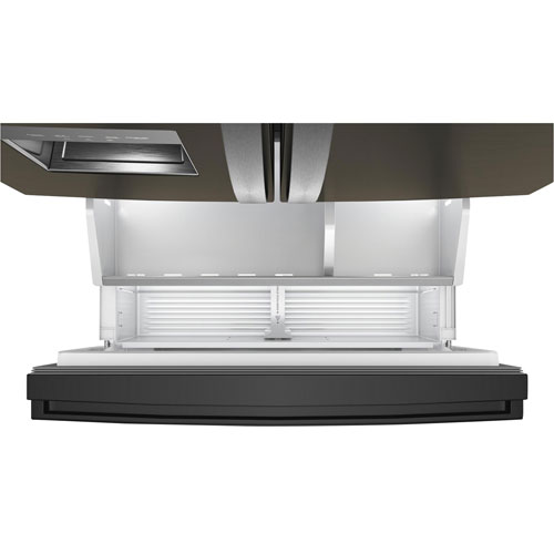 Whirlpool 36" 23.4 Cu. Ft. French Door Refrigerator with Water & Ice Dispenser - Black Stainless Finish