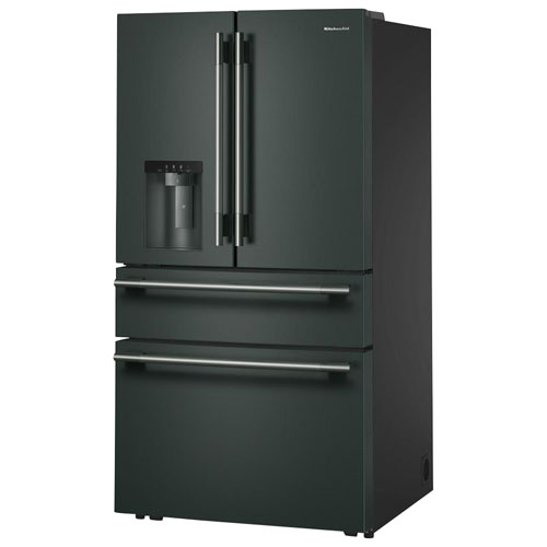 KitchenAid 36" 28.7 Cu. Ft. French Door Refrigerator with Water & Ice Dispenser - Juniper