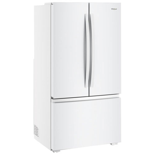 Réfrigérateur deux portes 24,3 pi³ 36 po avec distributeur d'eau de Whirlpool - Blanc