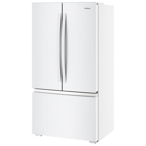 Réfrigérateur deux portes 24,3 pi³ 36 po avec distributeur d'eau de Whirlpool - Blanc