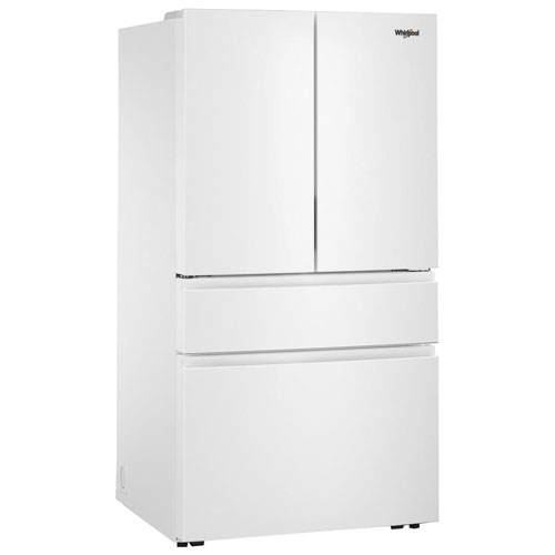 Réfrigérateur deux portes 29,8 pi³ 36 po avec distributeur d'eau de Whirlpool - Blanc