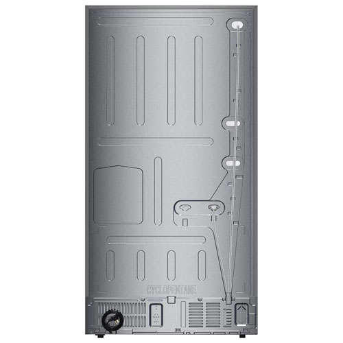 Réfrigérateur à deux portes 29,5 pi³ 36 po avec distributeur d'eau et de glaçons de KitchenAid - Acier inoxydable PrintShield