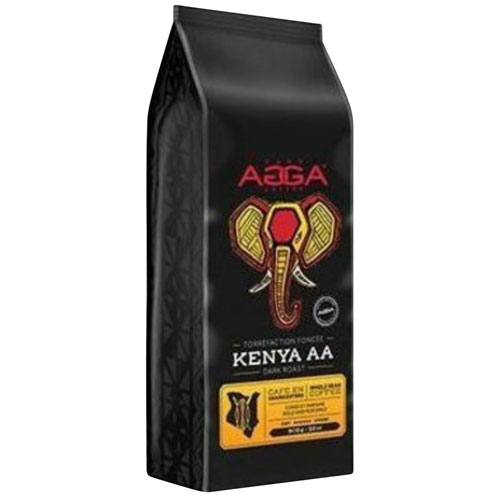Agga Kenya AA Dark Roast Coffee Whole Beans - 32oz (908g)