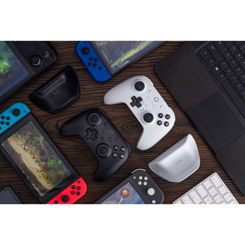 Manette Bluetooth Ultimate 2 de 8BitDo pour Switch/Switch 2/Windows/Android/iOS - Noir