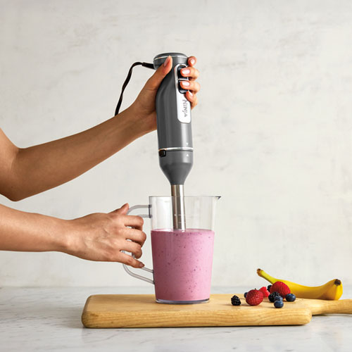 Mélangeur à immersion de 750 W Power Duo 1 L avec fouet de Ninja - Gris