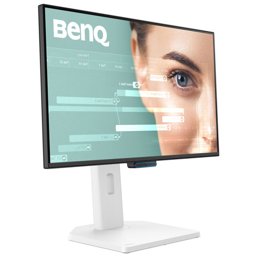 Moniteur DEL IPS HD intégrale 144 Hz 24 po de BenQ avec temps de réponse gris à gris de 5 ms - Blanc
