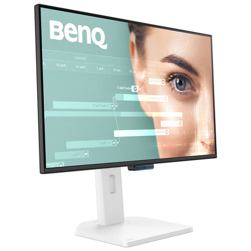 Moniteur DEL IPS HD intégrale 144 Hz de 27 po de BenQ avec temps de réponse gris à gris de 5 ms - Blanc