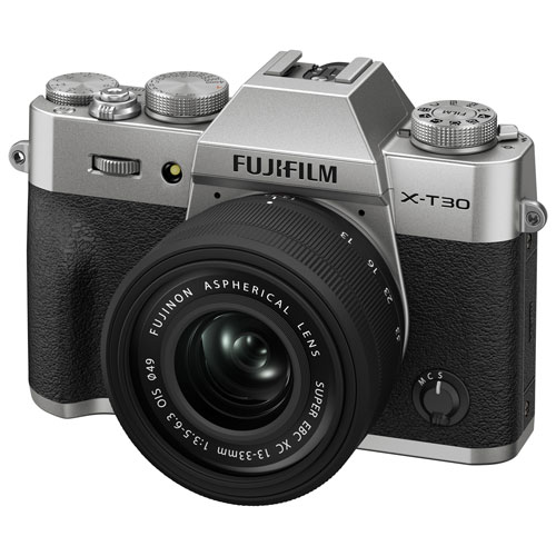Fujifilm X-T30 III Mirrorless Camera with 13-33mm Lens Kit - Silver
