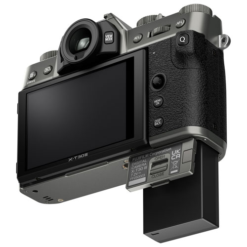 Fujifilm X-T30 III Mirrorless Camera - Charcoal/Silver