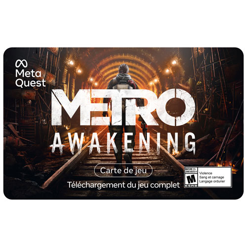 Carte-cadeau Meta Quest - Metro Awakening - Téléchargement numérique