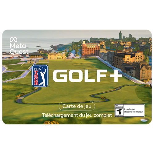 Carte-cadeau Meta Quest - Golf+ - Téléchargement numérique