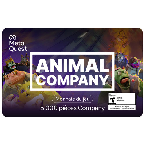 Meta Quest Gift Card - Animal Company 5000 Coins - Digital Download