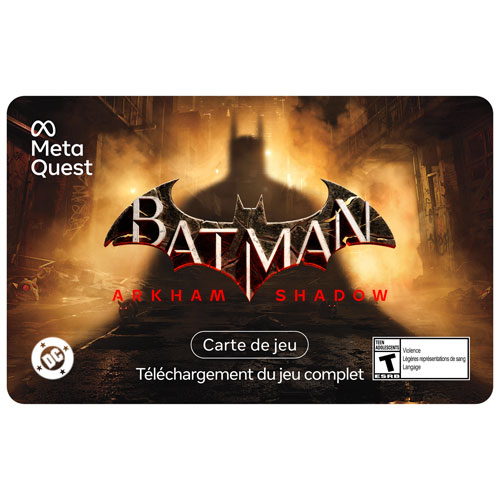 Carte-cadeau Meta Quest - Batman: Arkham Shadow - Téléchargement numérique