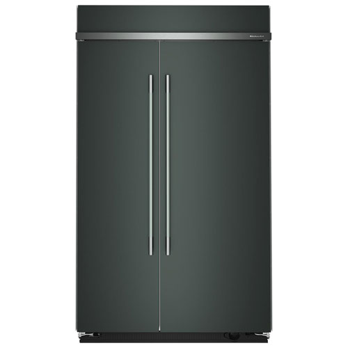 Réfrigérateur à congélateur juxtaposé 30 pi³ 48 po de KitchenAid - Genévrier