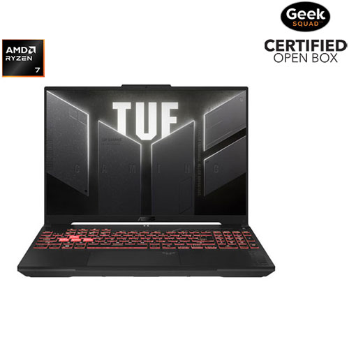 Open Box - ASUS TUF Gaming A16 16" Gaming Laptop - Mecha Grey (AMD Ryzen 7 7445HS/16GB RAM/512GB SSD/RTX 4050)