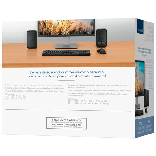 Insignia 2.0 Computer Speaker System - Only at Best Buy