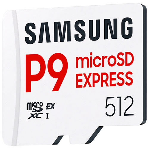 Samsung P9 Express 512GB 800MB/s MicroSDXC Memory Card