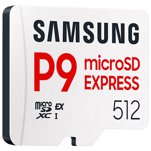 Samsung P9 Express 512GB 800MB/s MicroSDXC Memory Card
