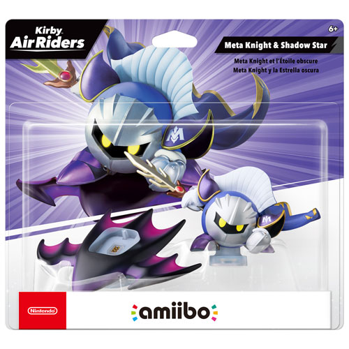 amiibo Kirby Air Riders Meta Knight & Shadow Star