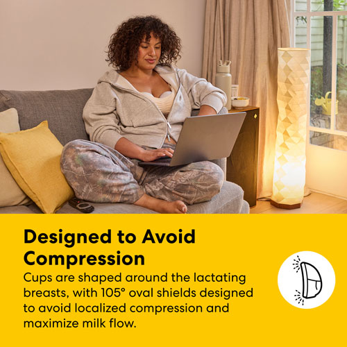 Tire-lait électrique portable Motion InBra de Medela