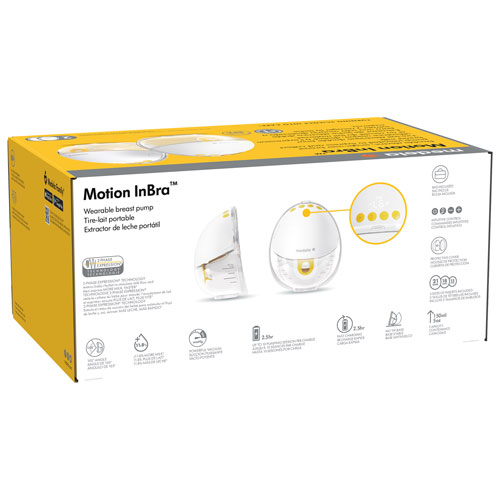 Tire-lait électrique portable Motion InBra de Medela