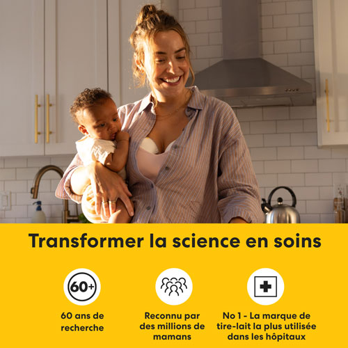 Tire-lait électrique portable Motion InBra de Medela