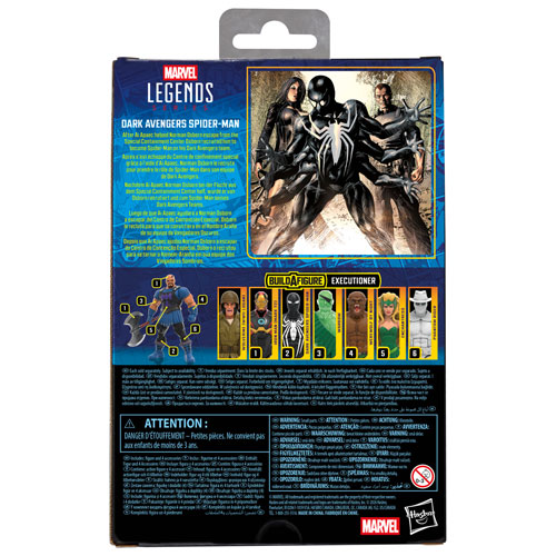 Hasbro Marvel Legends Series: Dark Avengers Spider-Man Action Figure