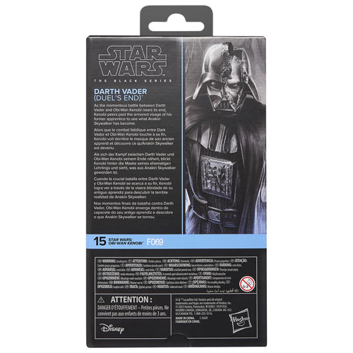 Hasbro Star Wars The Black Series: Obi-Wan Kenobi - Darth Vader Action Figure