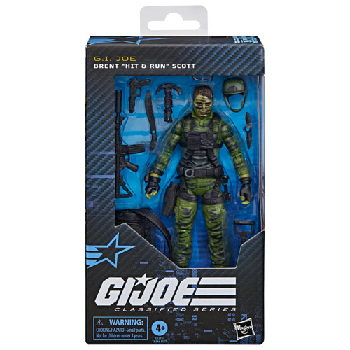 Figurine Hasbro G.I. Joe Classified Series: Brent « Hit and Run » Scott