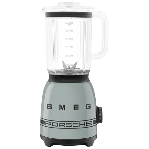 Smeg x Porsche 50's Style 1.5L 600-Watt Countertop Blender - Shade Green - Exclusive Retail Partner