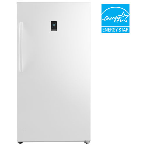 Open Box - Insignia 17.0 Cu. Ft. Garage Ready Upright Freezer - White - Only at Best Buy - Scratch & Dent