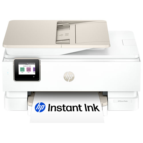 HP Envy Photo 7975 Wireless All-In-One Inkjet Printer - HP Instant Ink 3-Month Free Trial Included*