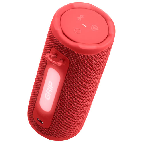JBL Grip Splashproof Bluetooth Wireless Speaker - Red