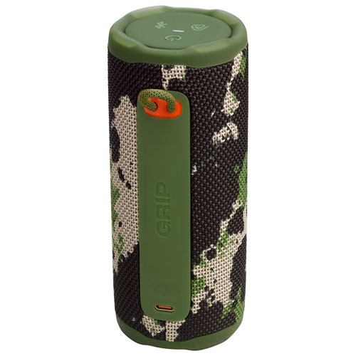 Haut-parleur sans fil Bluetooth résistant aux éclaboussures Grip de JBL - Camouflage