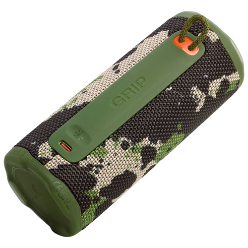 Haut-parleur sans fil Bluetooth résistant aux éclaboussures Grip de JBL - Camouflage