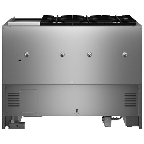 KitchenAid 48" 6.3 Cu Ft True Convection Free-Standing 6-Burner Dual Fuel Range w/ Electric Griddle -Stainless Steel