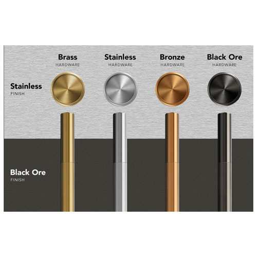 KitchenAid 36" 5.1 Cu. Ft. True Convection Free-Standing 6-Element Induction Range - Stainless Steel