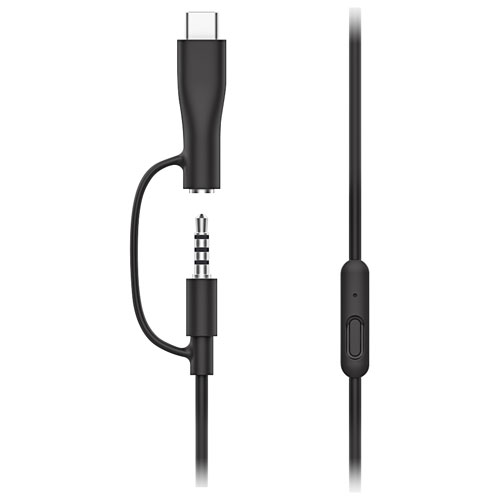 Belkin SoundForm Mini Over-Ear Noise Cancelling Wired Kids Headphones - Black