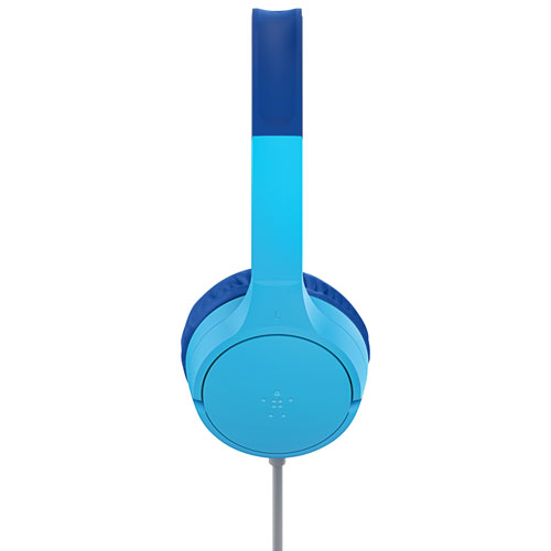 Belkin SoundForm Mini Over-Ear Noise Cancelling Wired Kids Headphones - Blue